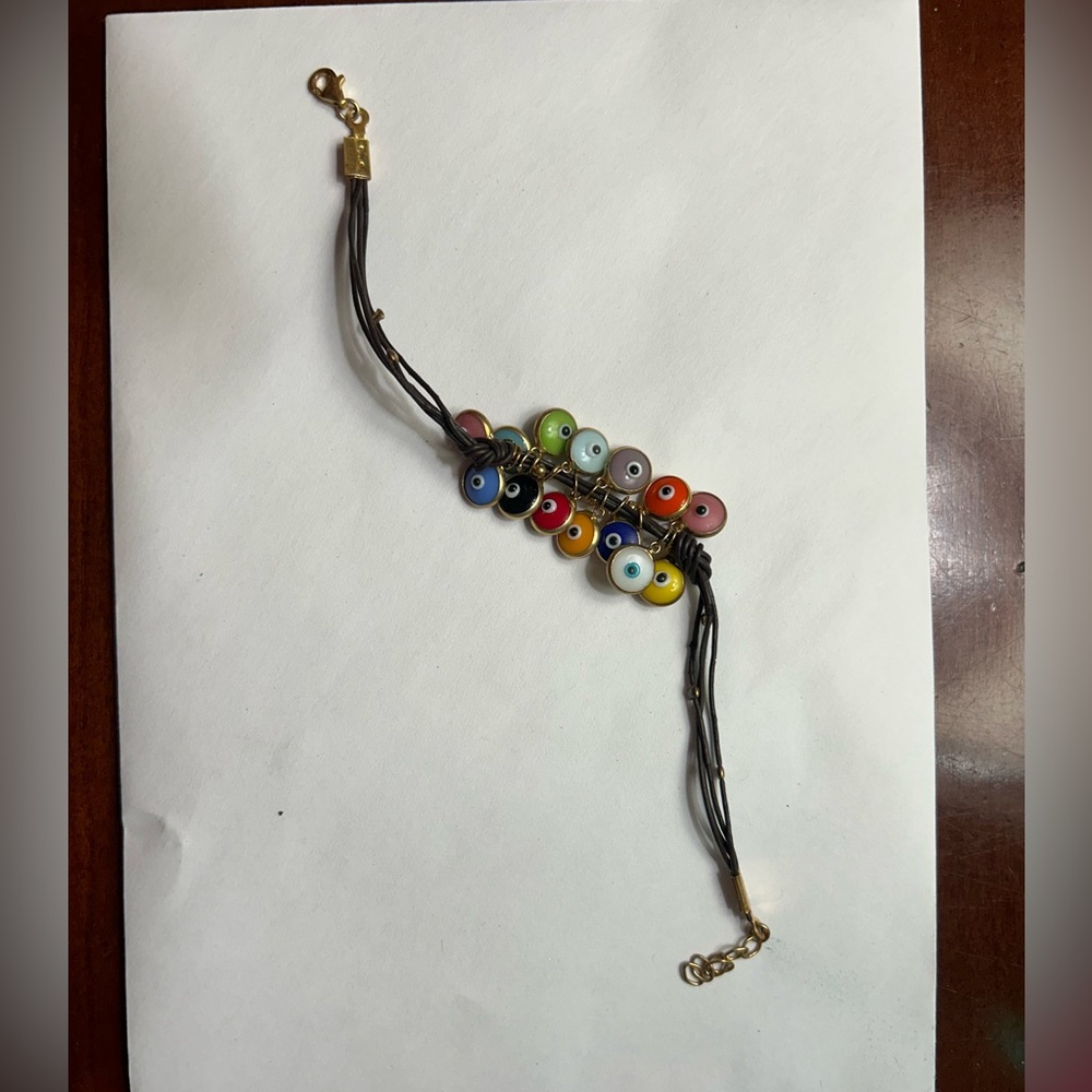 Multi colored bead bracelet